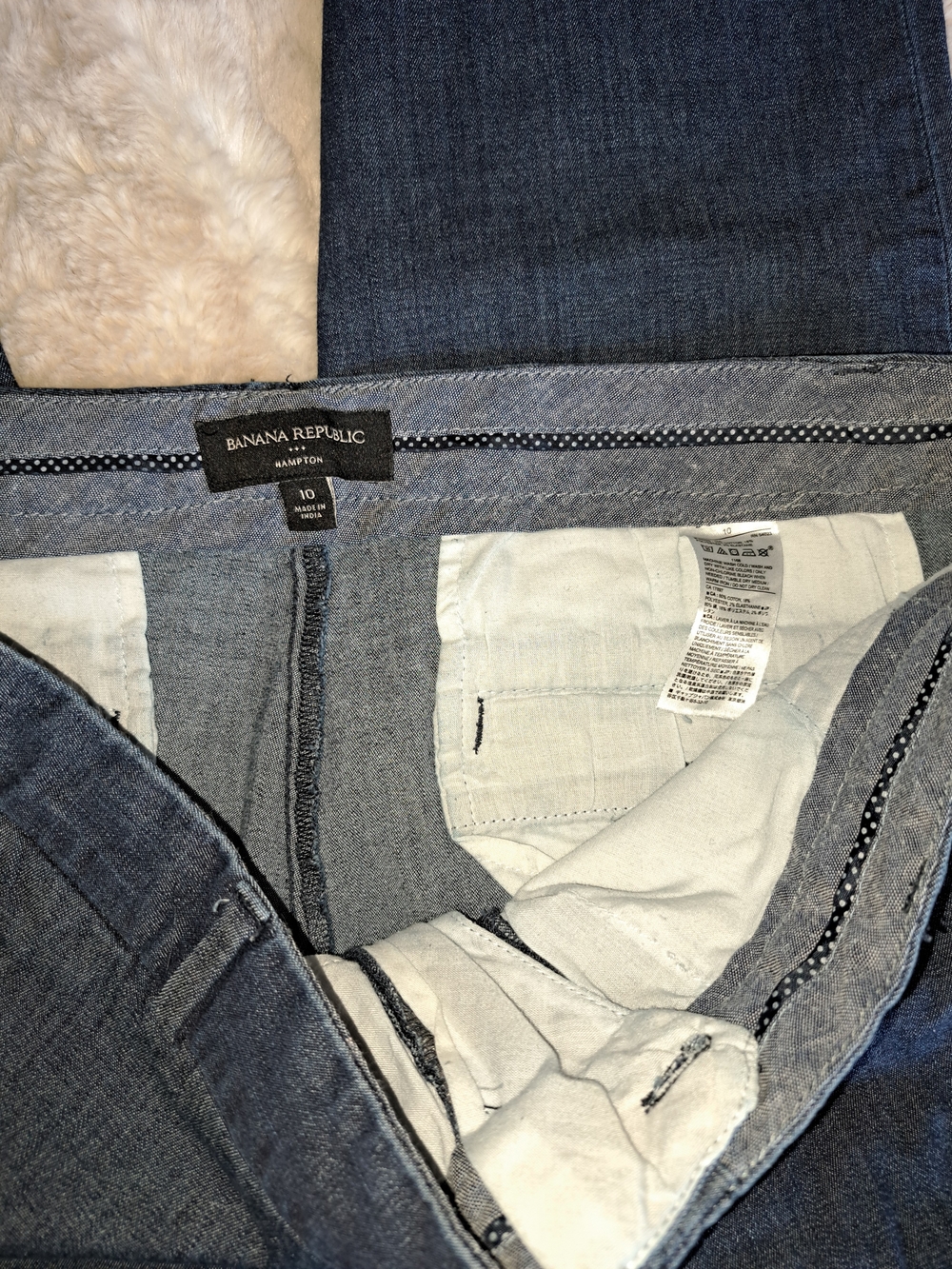 Banana Republic Hampton Women’s Classic Straight-Leg Jeans in Dark Blue - Picture 4 of 4
